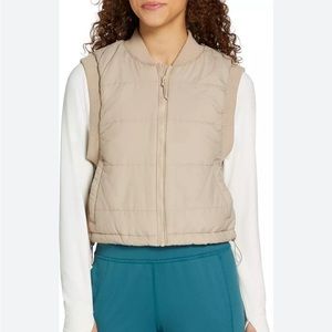 Alpine Design Cropped Puffer Vest size M